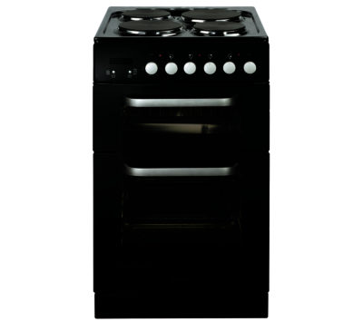 Baumatic BCE520BL Electric Solid Plate Cooker - Black